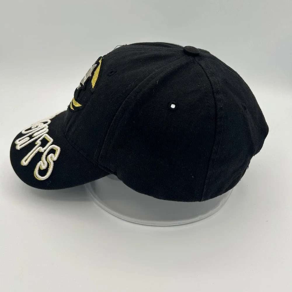 Vintage Charlotte Knights Hat Bimm Ridder Youth Black Cotton Sporty Streetwear